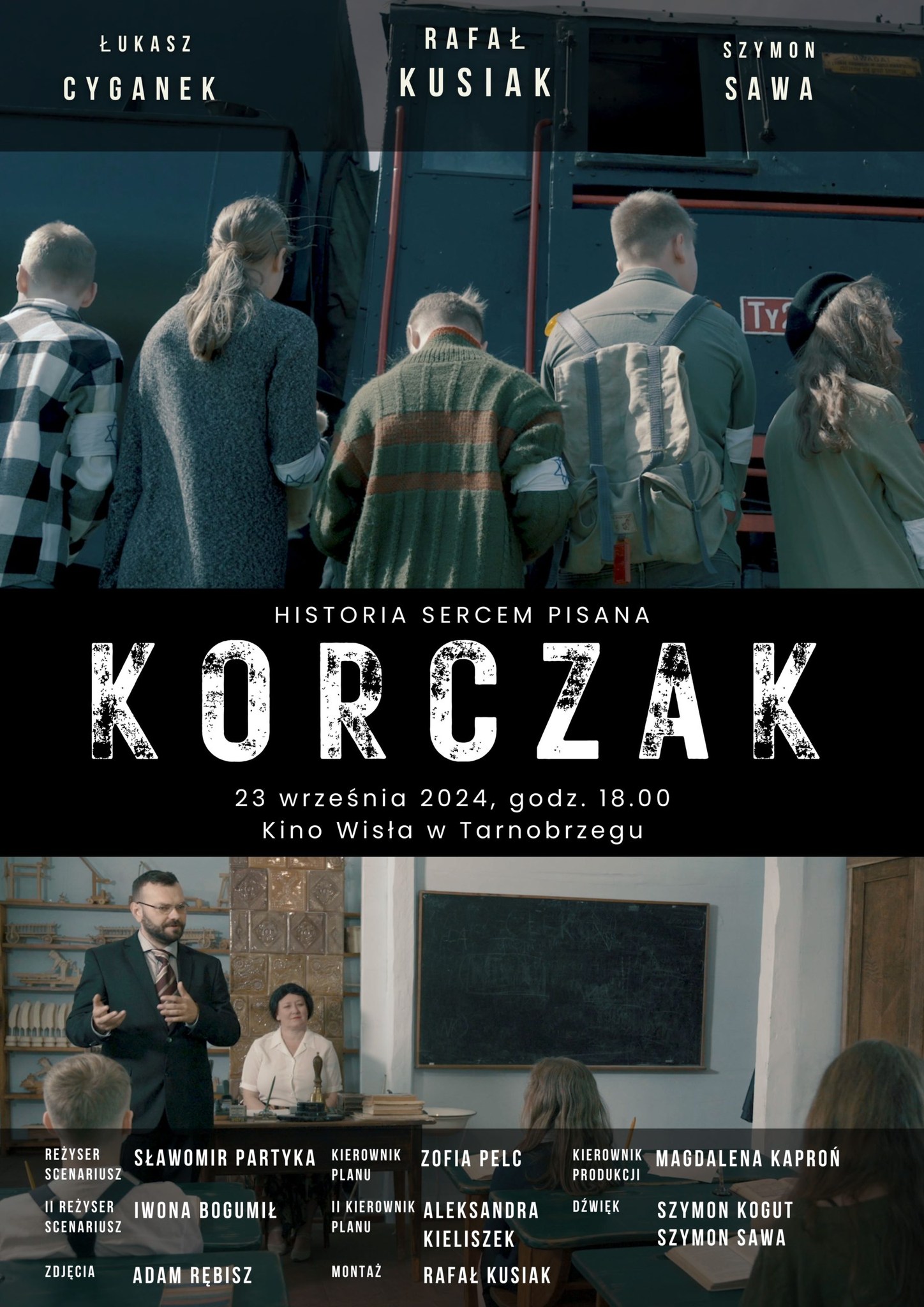 Premiera filmu "Korczak - historia sercem pisana"